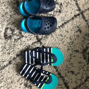 CROC and Carters Infant Boy Shoes
